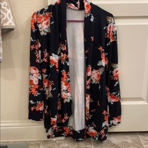 Flowery Cardigan